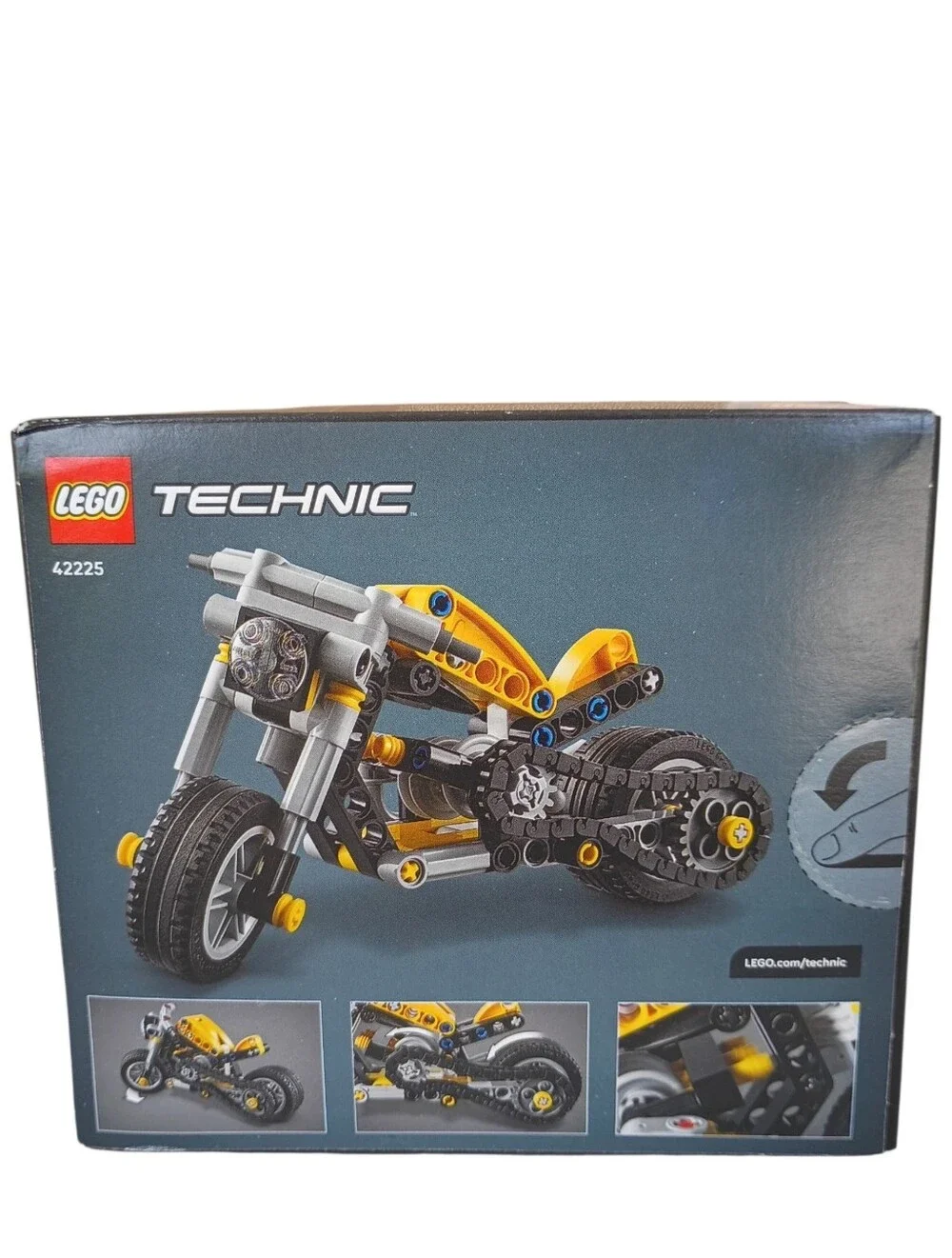 LEGO Technic 42225 Motorcycle 151 Pieces – Building Set